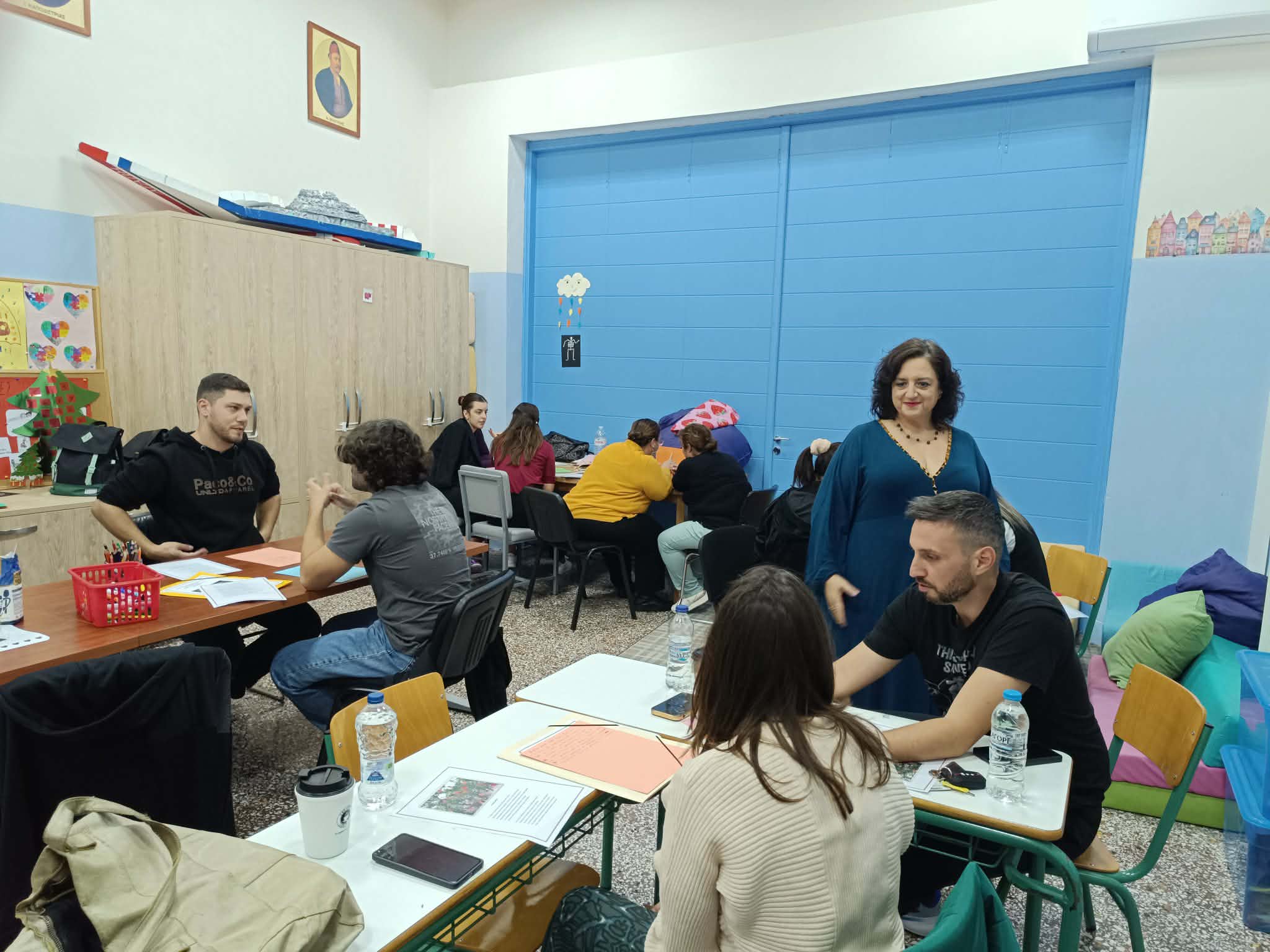 Βιωματικό Σεμινάριο στους Εκπαιδευτικούς και Επαγγελματίες Υγείας του Ειδικού Δημοτικού Σχολείου Πακίων